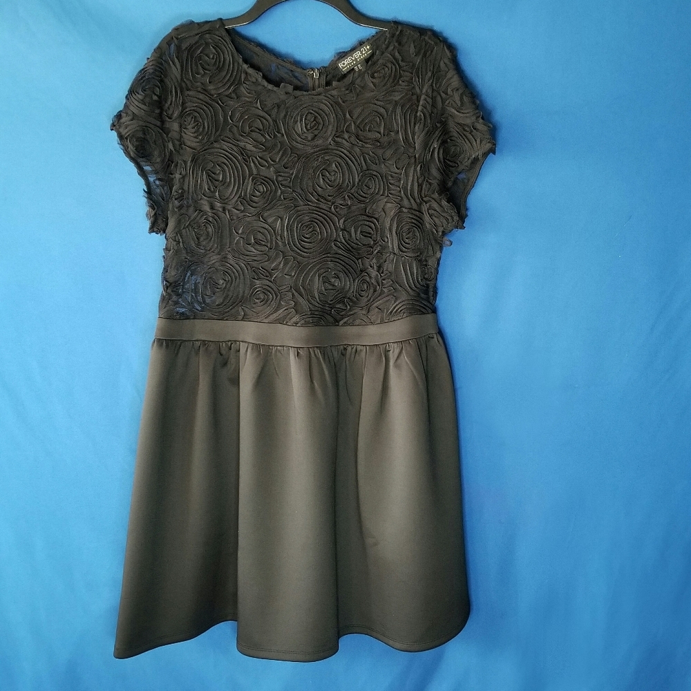 Forever 21 Plus Size Fit And Flare Cocktail Dress